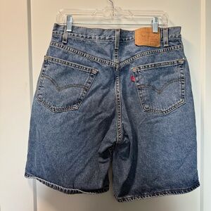 Vintage‎ Paper Tag Men's Levi 550 Jean Denim Short Jort Dad Relaxed Fit 90's 34